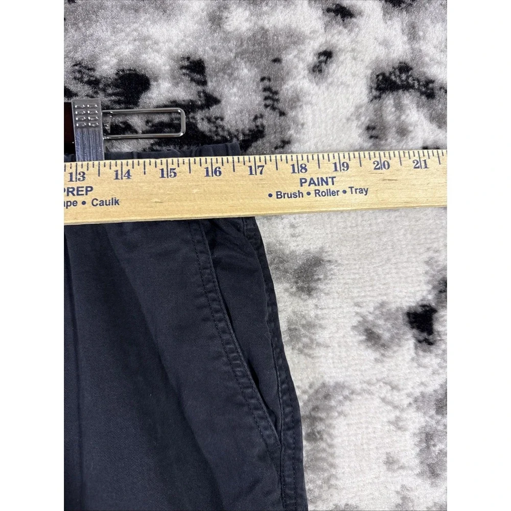 Bearbottom Pants Mens Size Extra Large Black‎ Tapered Leg Stretch Chino Preppy